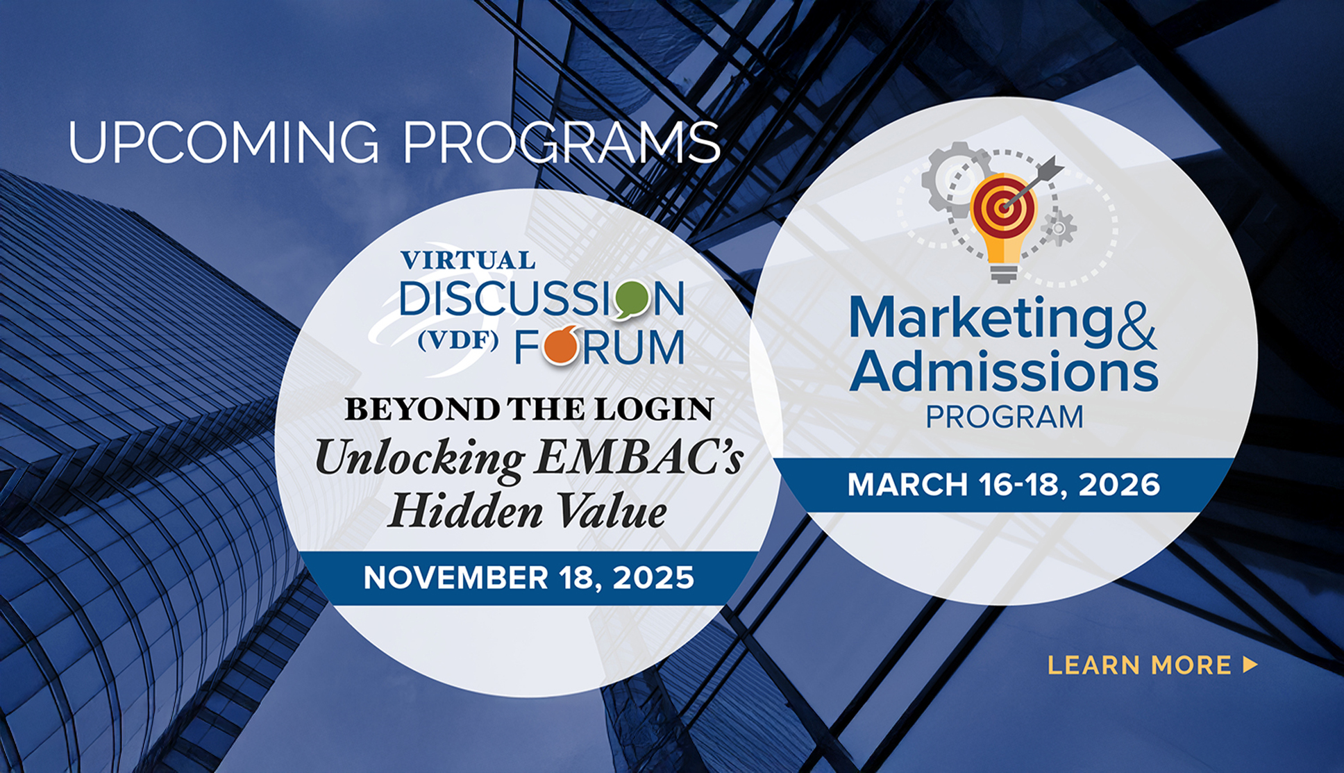 Virtual Discussion Forum and Marketing & Admissions